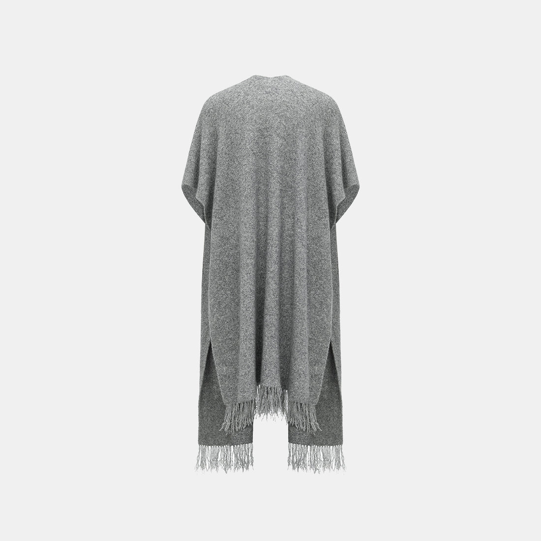 “Autumn Diary” Cashmere雲絨針織流蘇披肩—Mist Nocturne霧城小夜