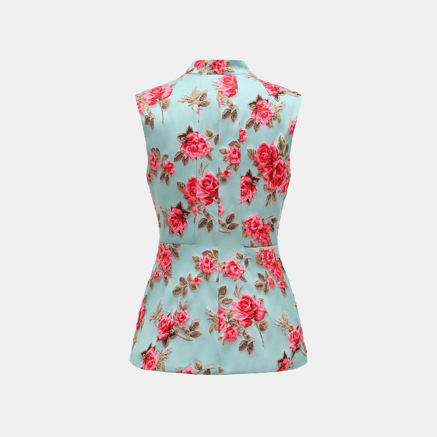 “Imperial Garden Teatime” 意大利立體提花特殊剪裁輕國風上衣