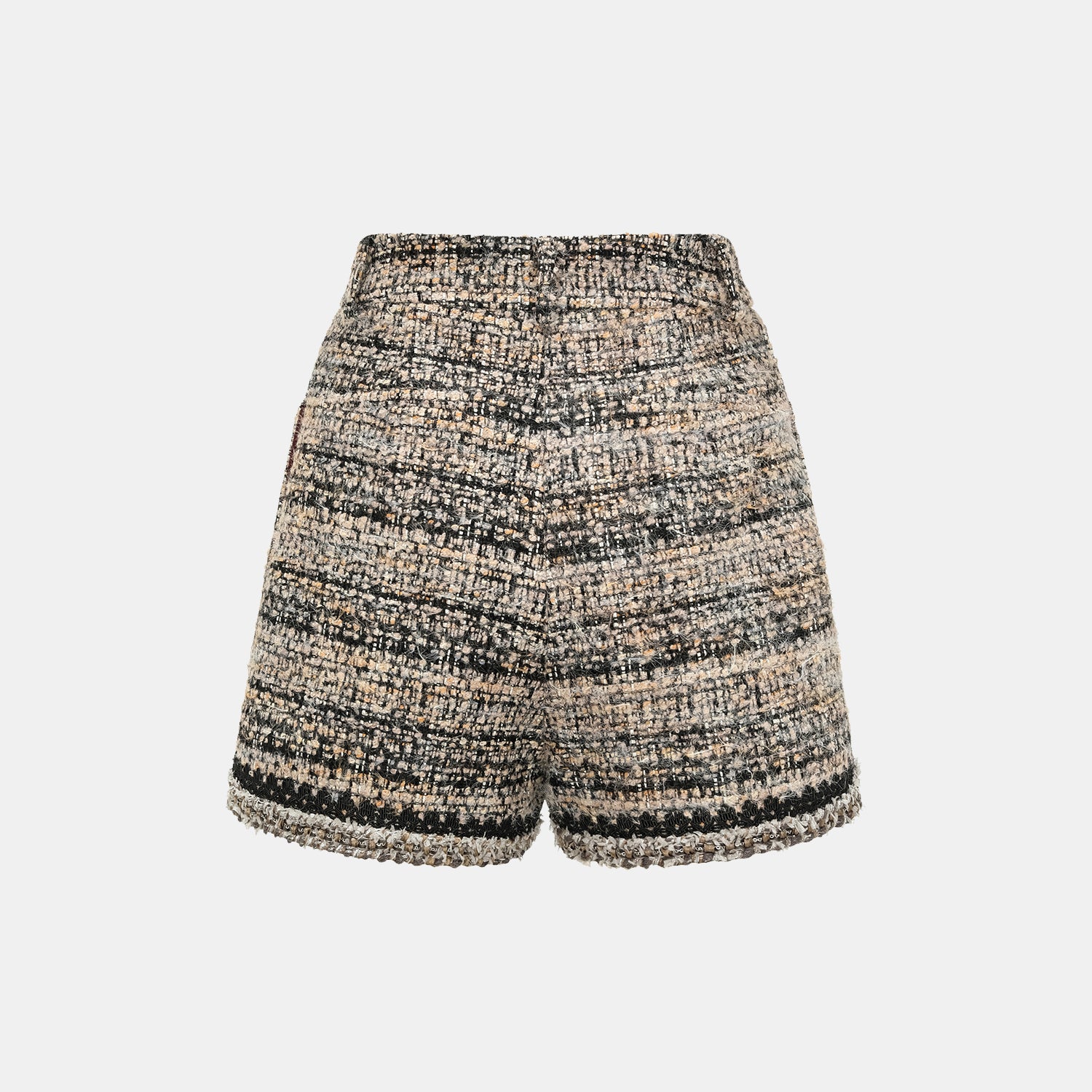 “Knightsbridge citywalk.” 花呢短褲—駝/黑