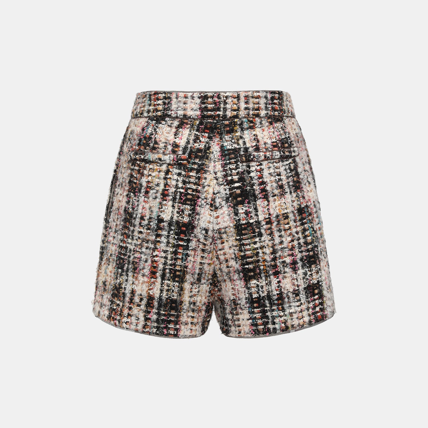 "午後洛杉磯"法國立體絨圈格織羊毛花呢短褲—Manchester Pictorial曼城畫報