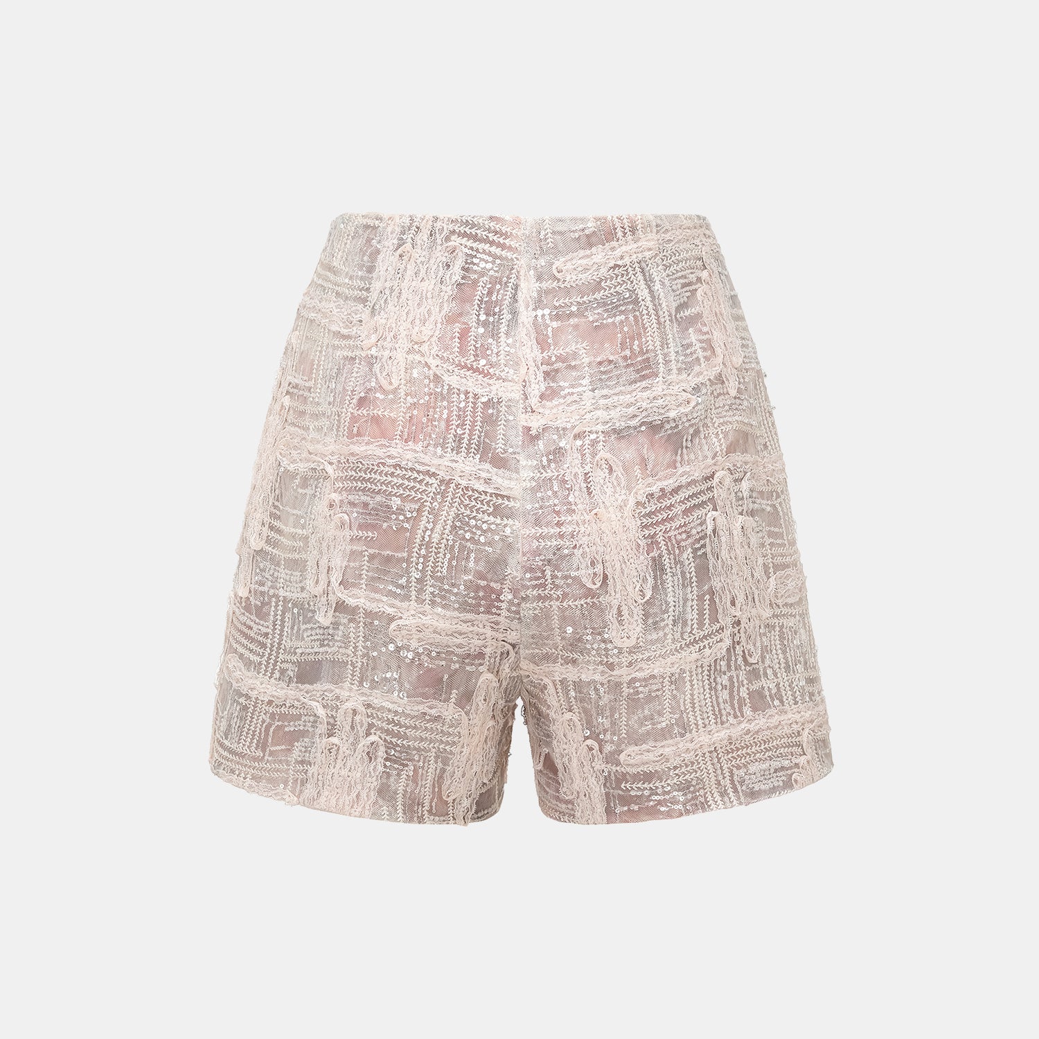 "Imperial Gala" 奢華蕾絲畫藝珠繡九分褲