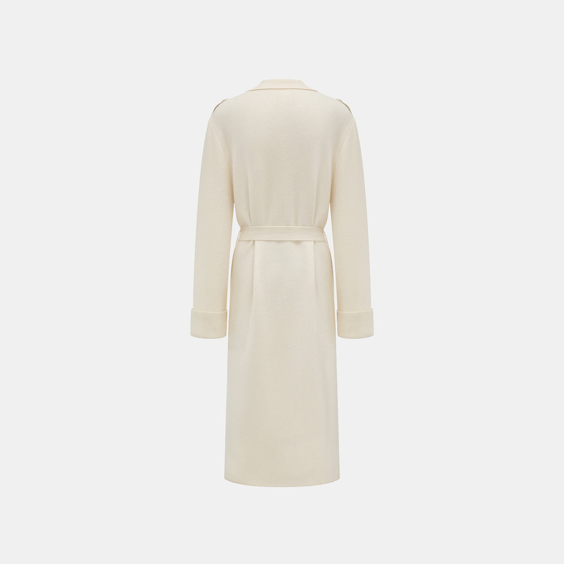 “Autumn Diary”100%Cashmere細絨工藝針織長外套—Winter Letters冬日信箋