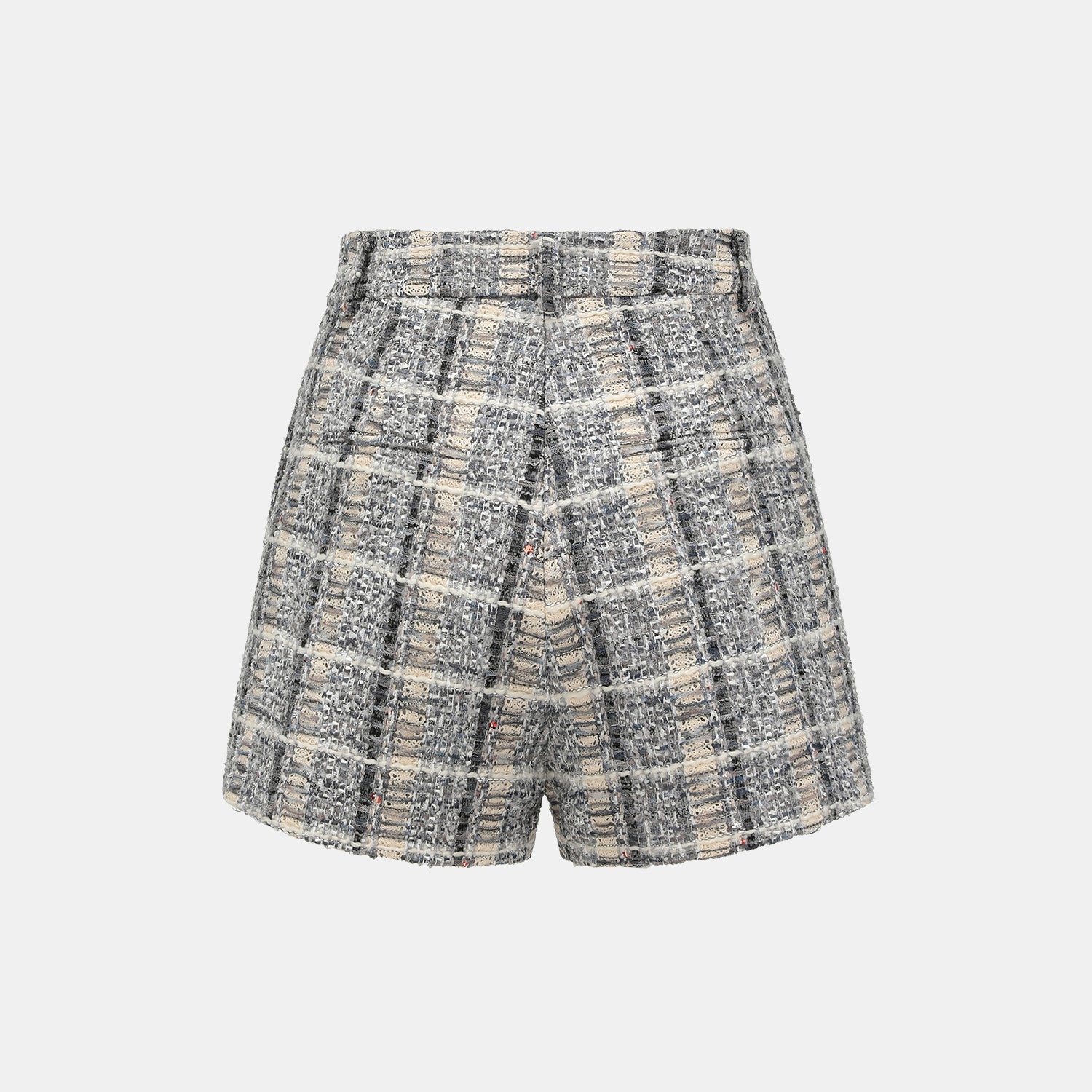 "Oxford Autumn Elegance" 浮織蕾絲花呢短褲—Fair Isle Romance費爾島浪漫