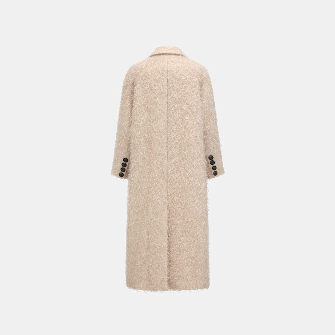 “Winter Diary” 馬海毛蓬鬆立體絨圈長大衣—Reims Mist迷霧蘭斯