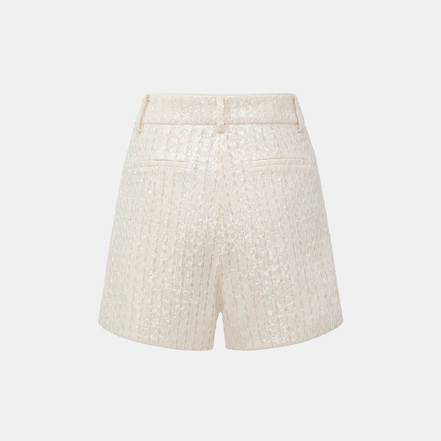 "Weekend at Monaco." 鏤花工藝亮片蕾絲短褲—Moonlit Luster 盧卡月光