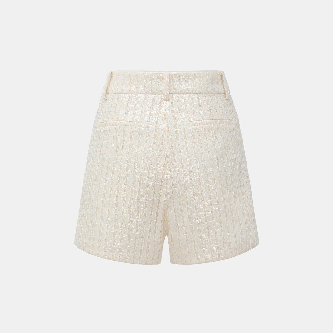 "Weekend at Monaco." 鏤花工藝亮片蕾絲短褲—Moonlit Luster 盧卡月光