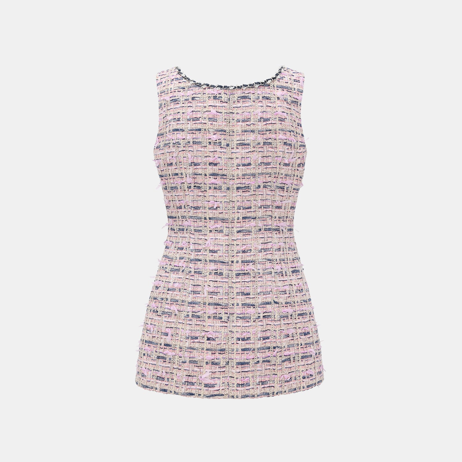 “Sloane Ave." 法國夏日輕薄花呢馬甲背心— 暮色花園 Twilight Garden