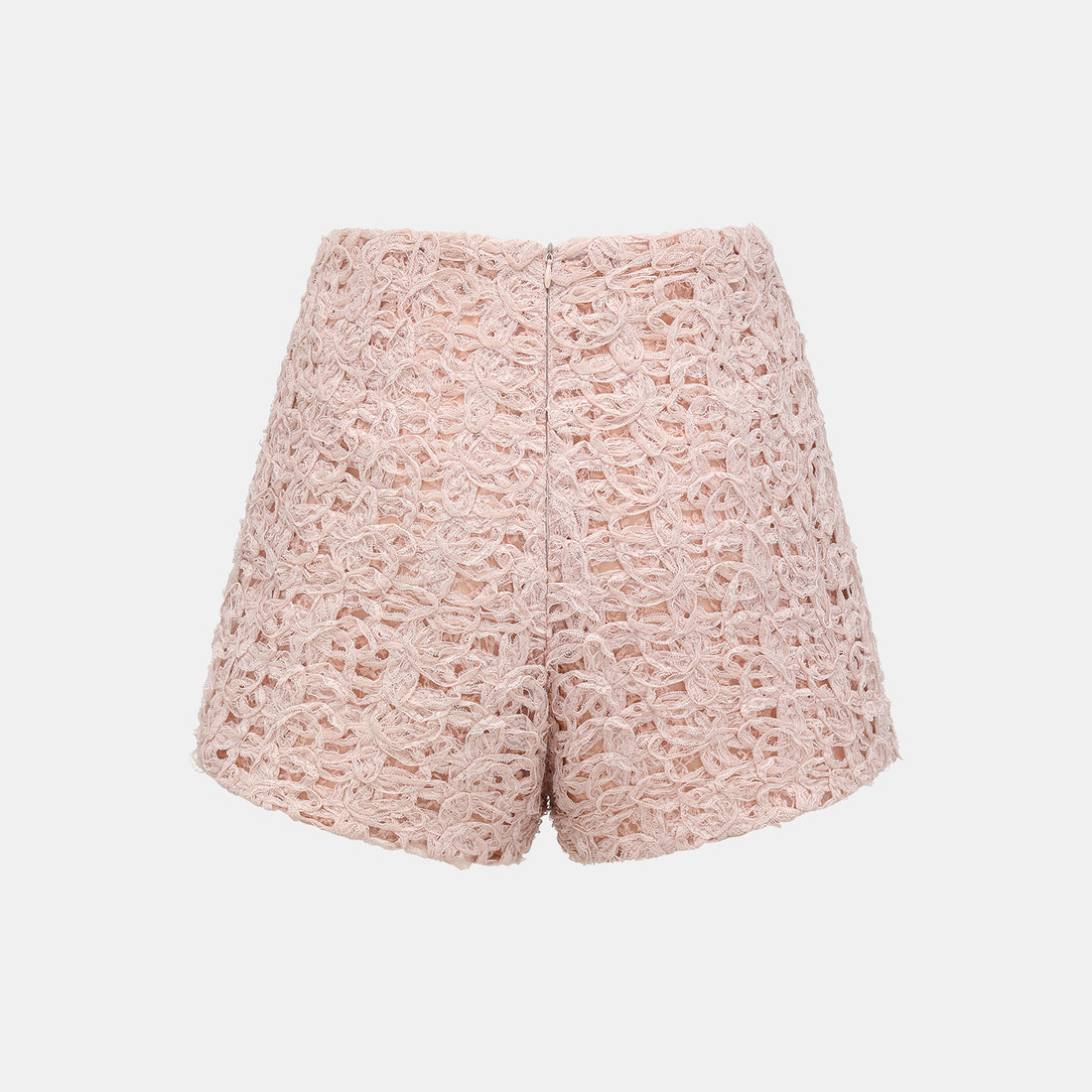 “Sloane Ave."繞畫織藝鏤花蕾絲短褲—Rose Reverie織夢玫瑰