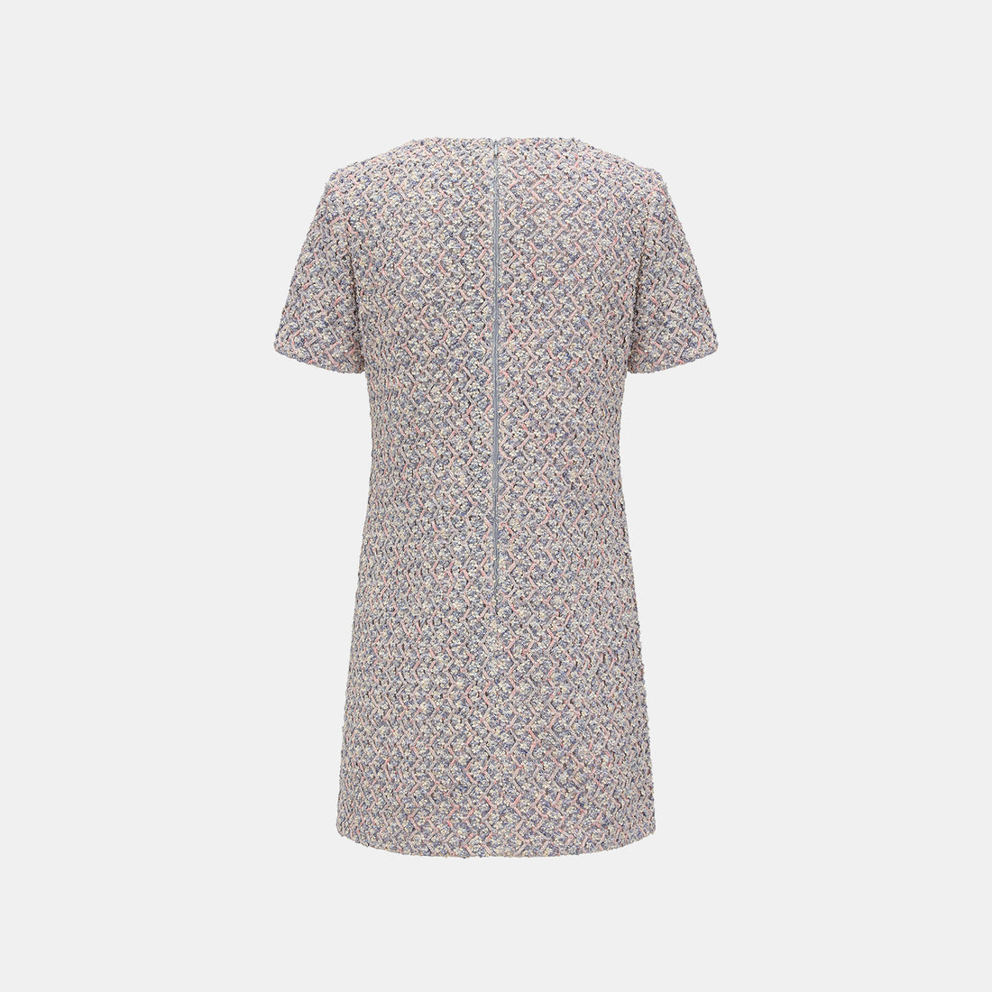 “Sloane Ave."法國高級訂製蕾絲勾織花呢洋裝 —Dreaming Pond莫內睡蓮・夢池