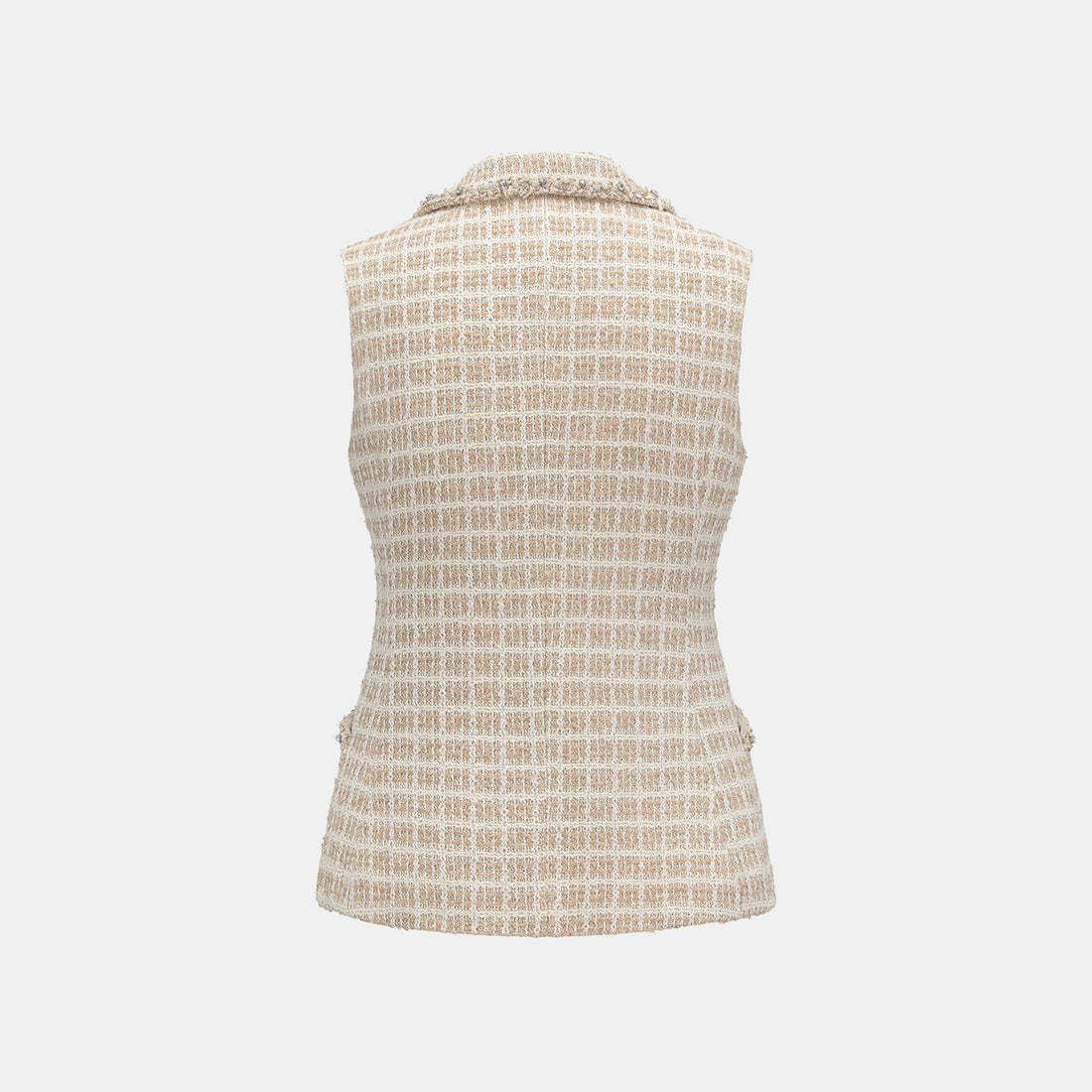 "Westminster Weekdays" 法國縷金工藝花呢修身背心—Long Island Reverie長島假期