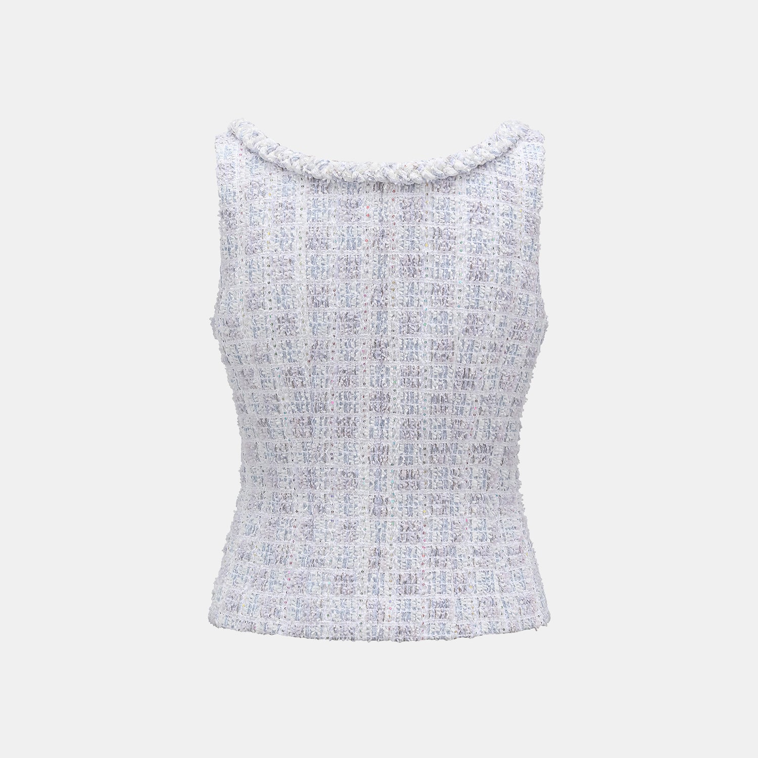 "Sloane Ave." 法國夏日輕薄花呢背心—The Garden of Monet莫內花園