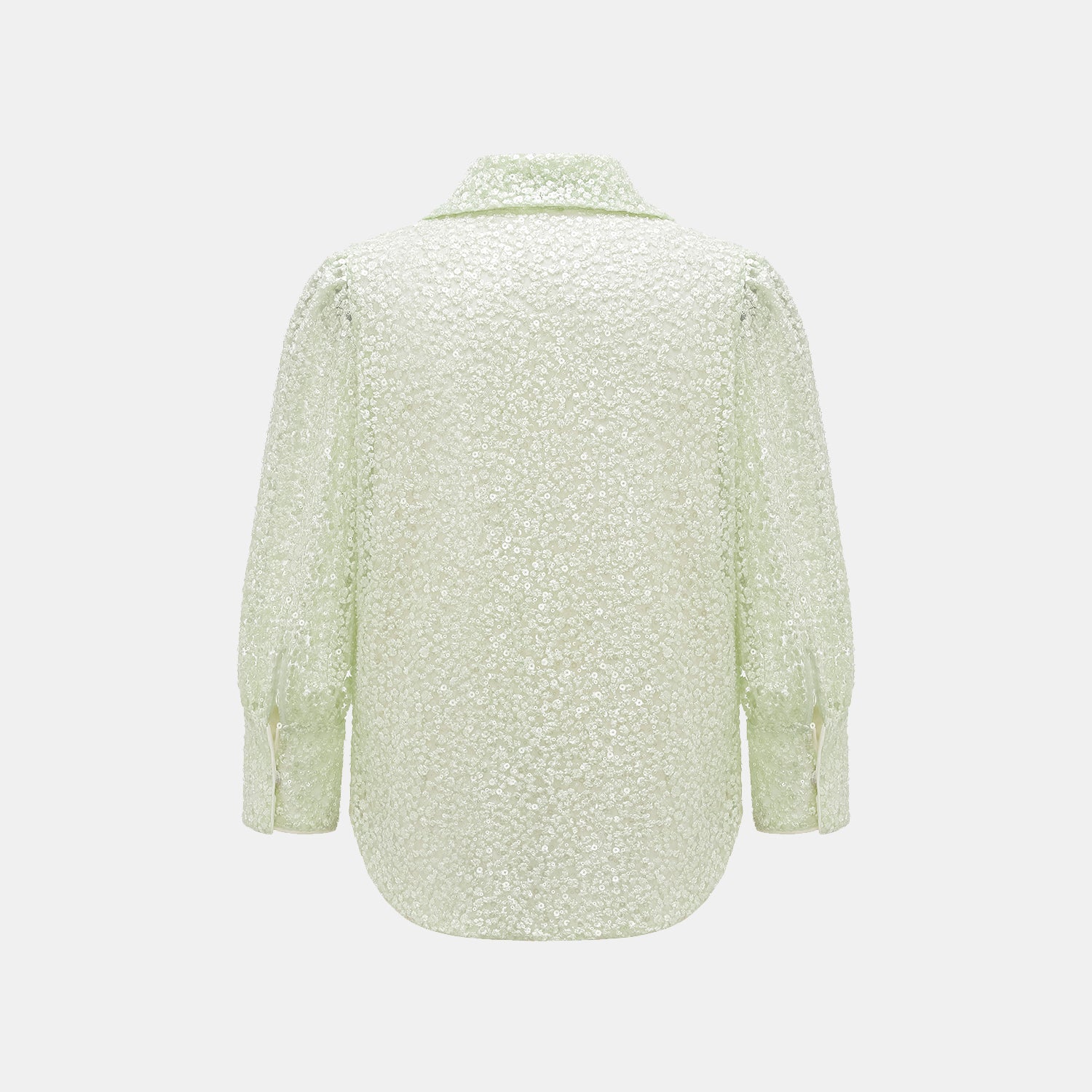 “春意” 立體珠繡輕國風襯衫