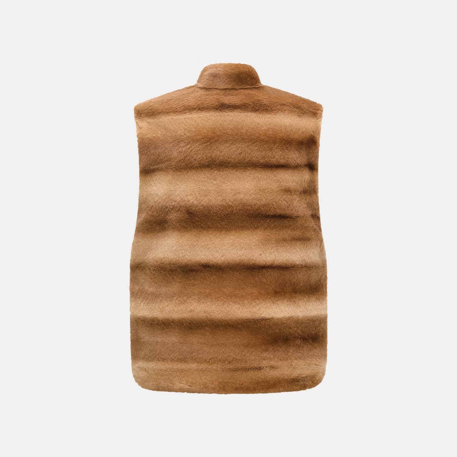 “Imperial Gala” 科技皮草國風馬甲背心—紫貂金