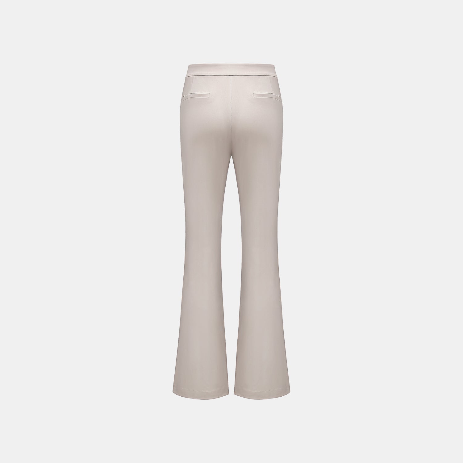 “Westminster Weekdays." 義大利頂級羊毛西裝喇叭褲—Iris Ash銀霧鳶尾