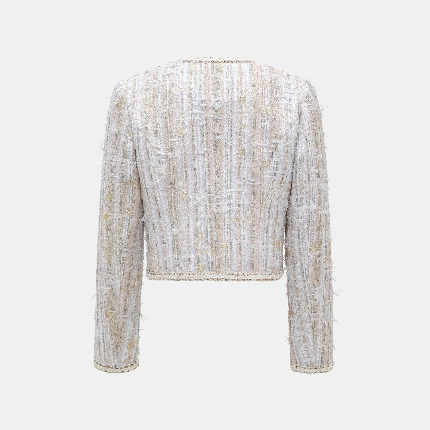 "Breeze Boucle." 法國夏日輕薄花呢外套