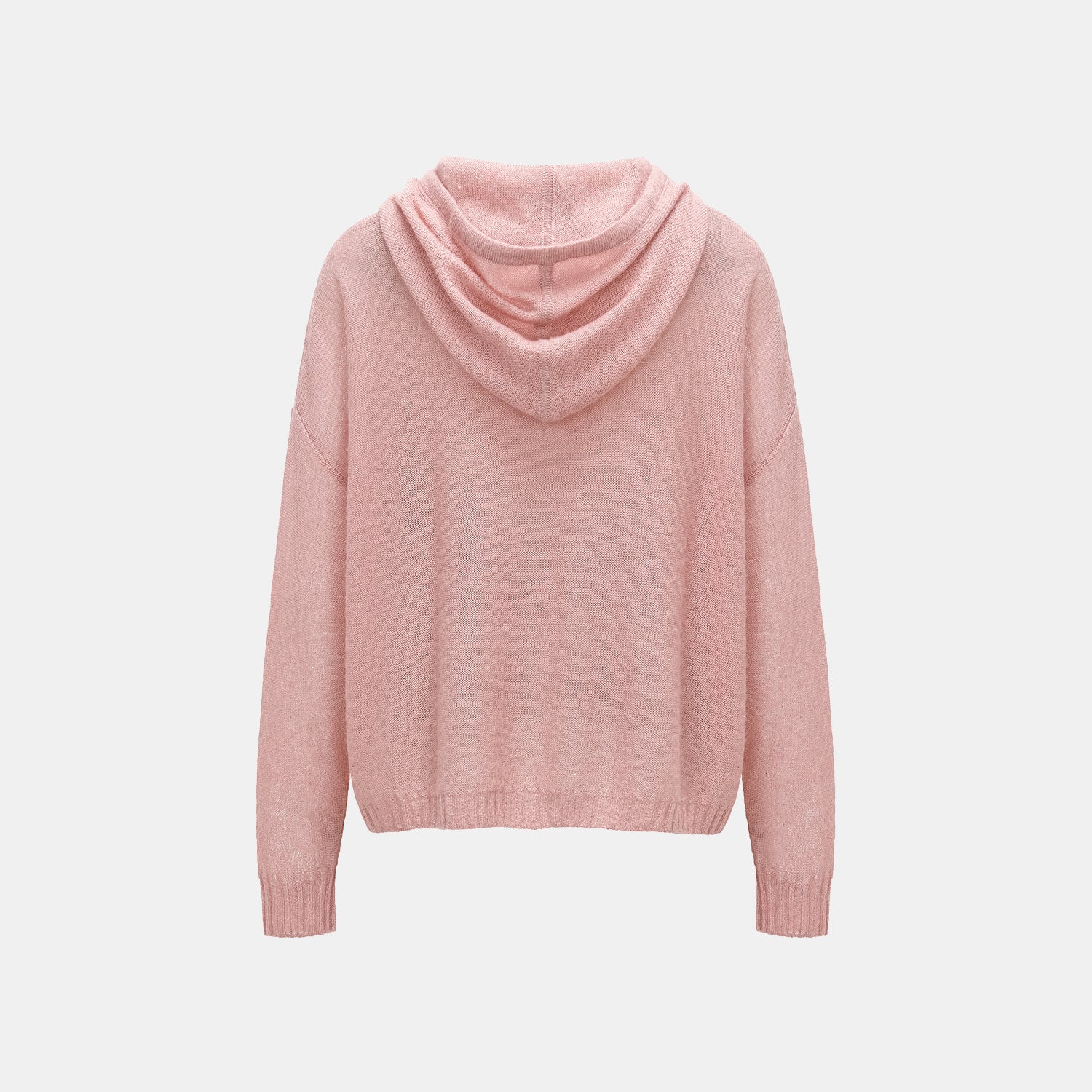 “Spring Diary." 真絲羊駝羊毛針織中領上衣—Strawberry