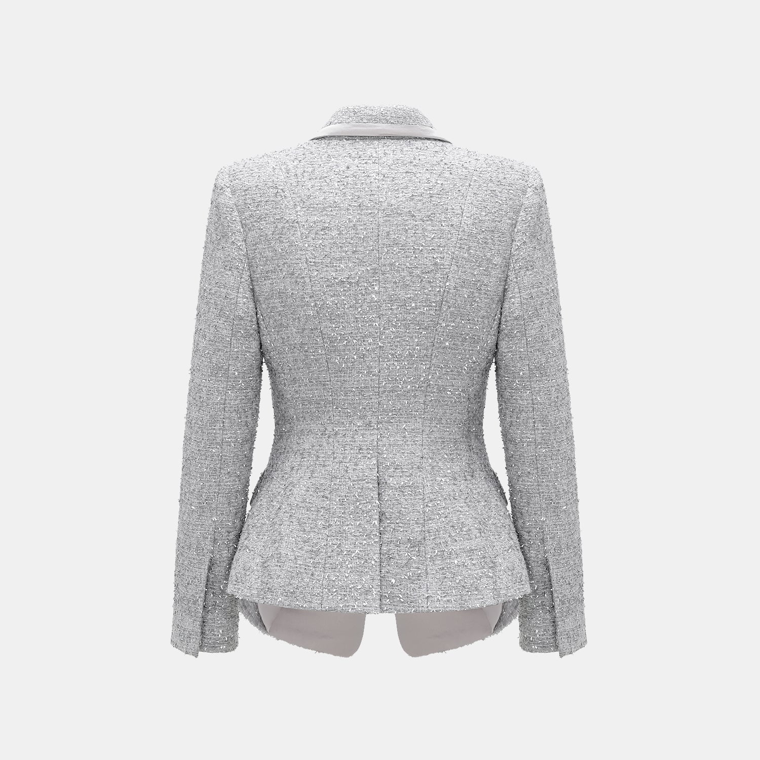 "Arcade of CherJoy Atelier." 法國夏日輕薄花呢立體剪裁修身西裝外套