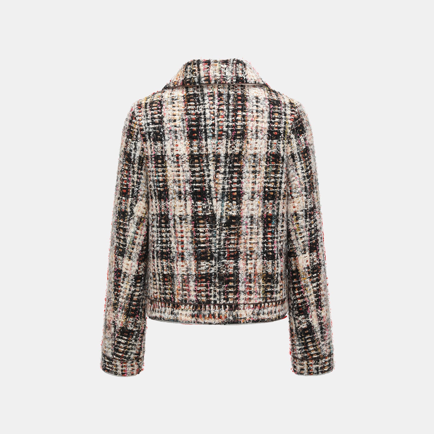 "午後洛杉磯"法國立體絨圈格織羊毛花呢外套—Manchester Pictorial曼城畫報