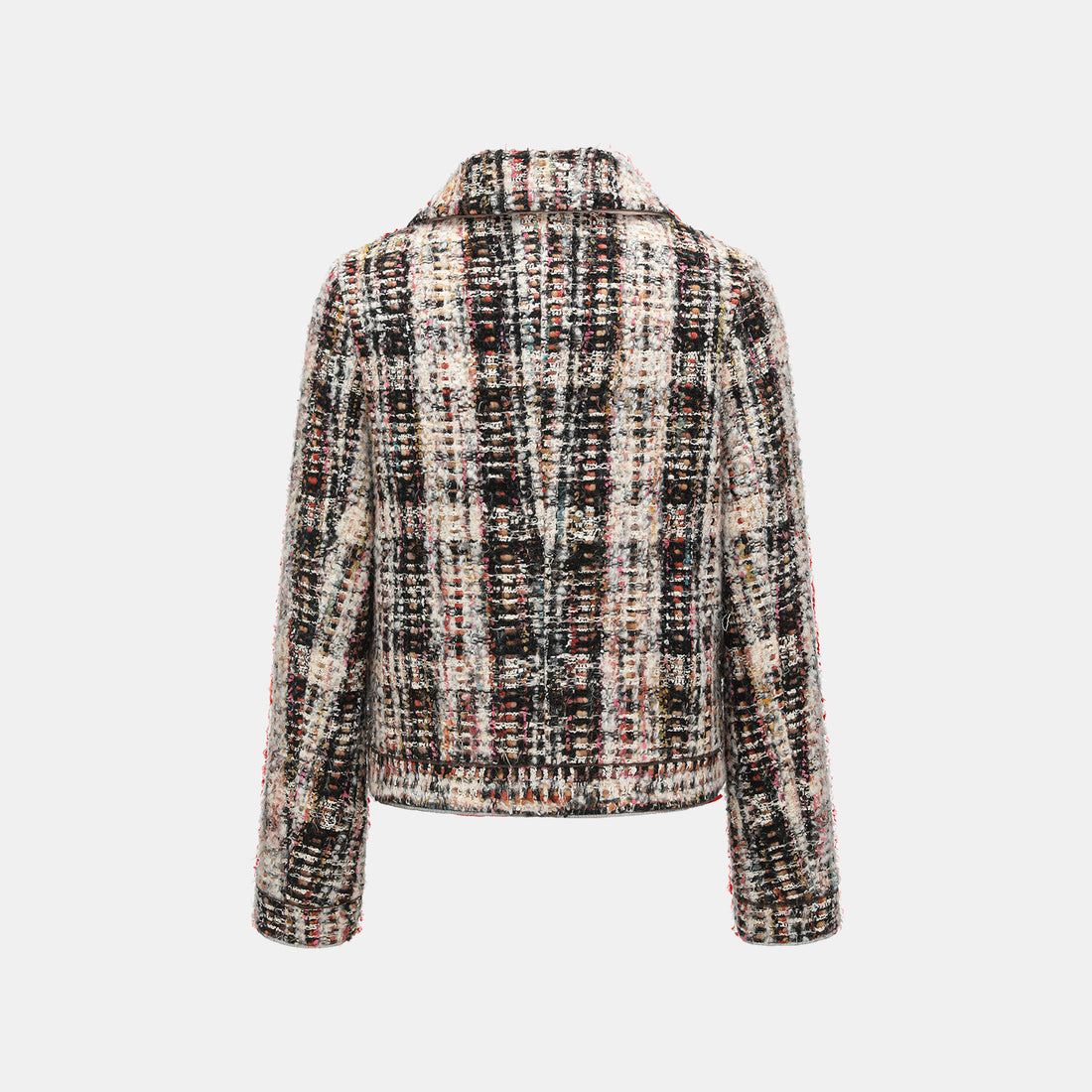 "午後洛杉磯"法國立體絨圈格織羊毛花呢外套—Manchester Pictorial曼城畫報