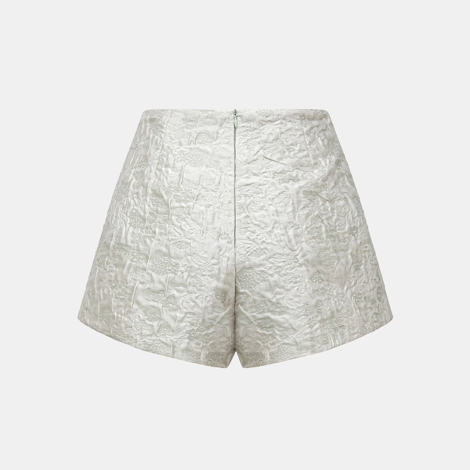 “春意” 冰晶提花輕國風短褲—浮玉春