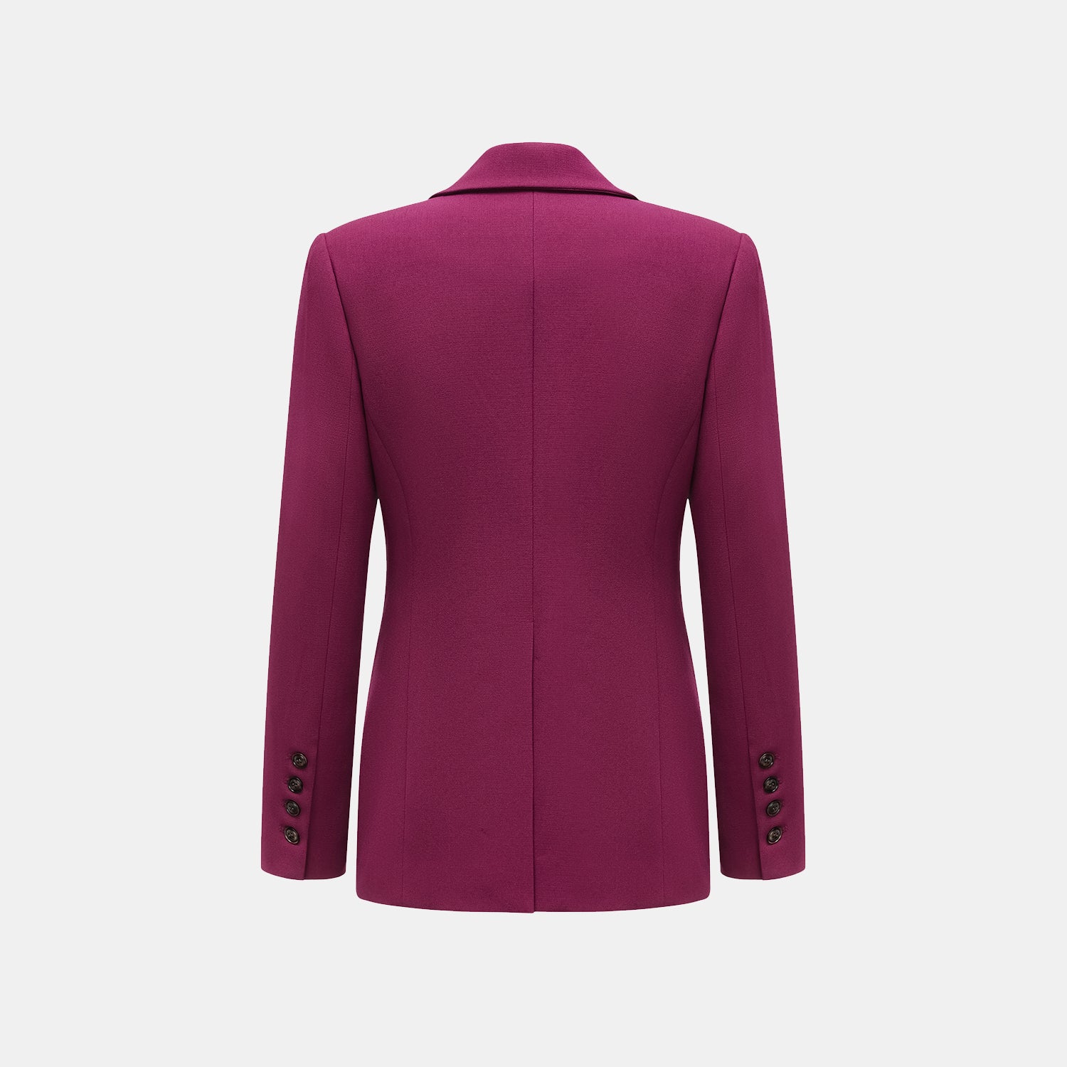 "Westminster Weekdays" Luxe Hemp Acetate Double Breasted Blazer - Saignée 