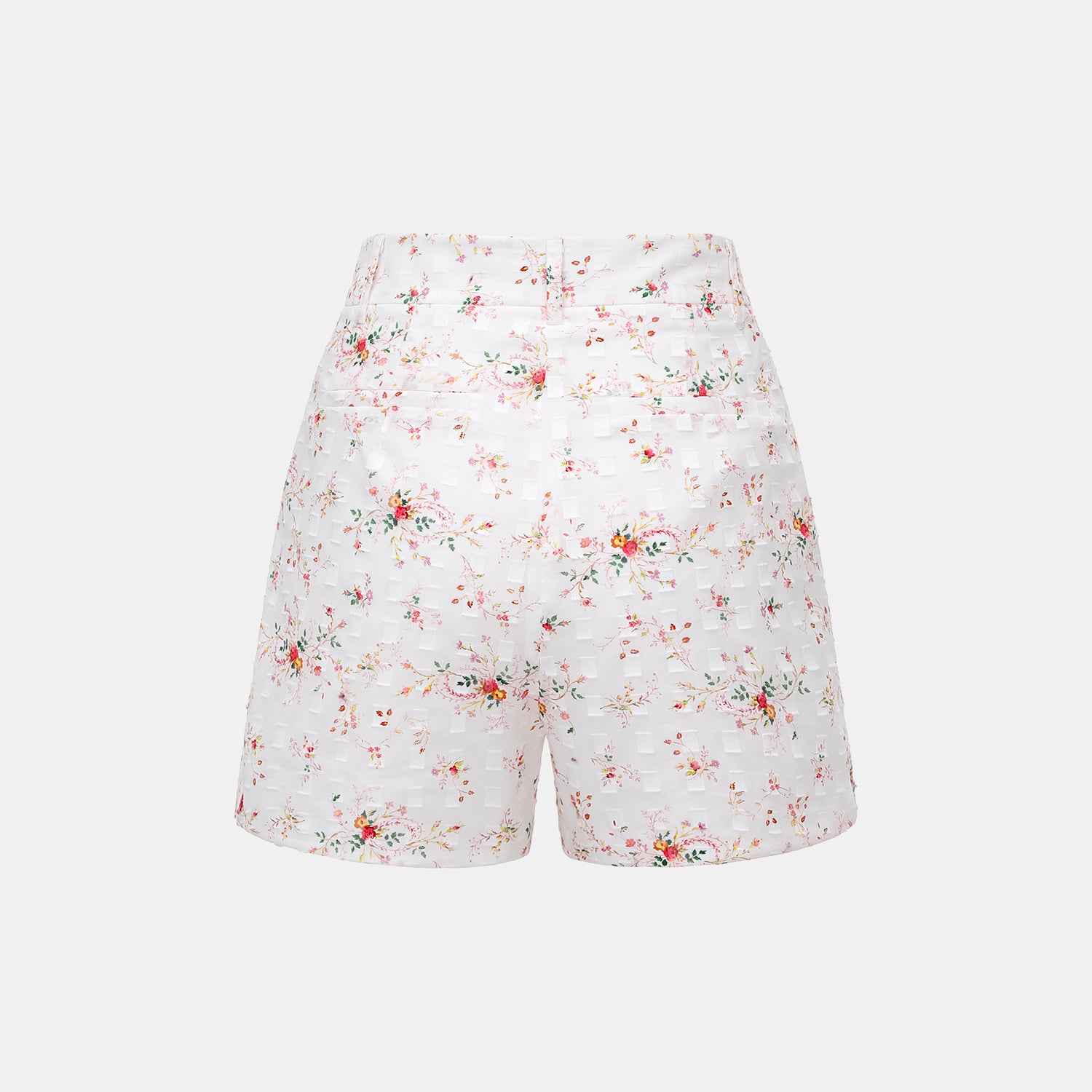 “慵懶俏麗”特殊工藝印花短褲