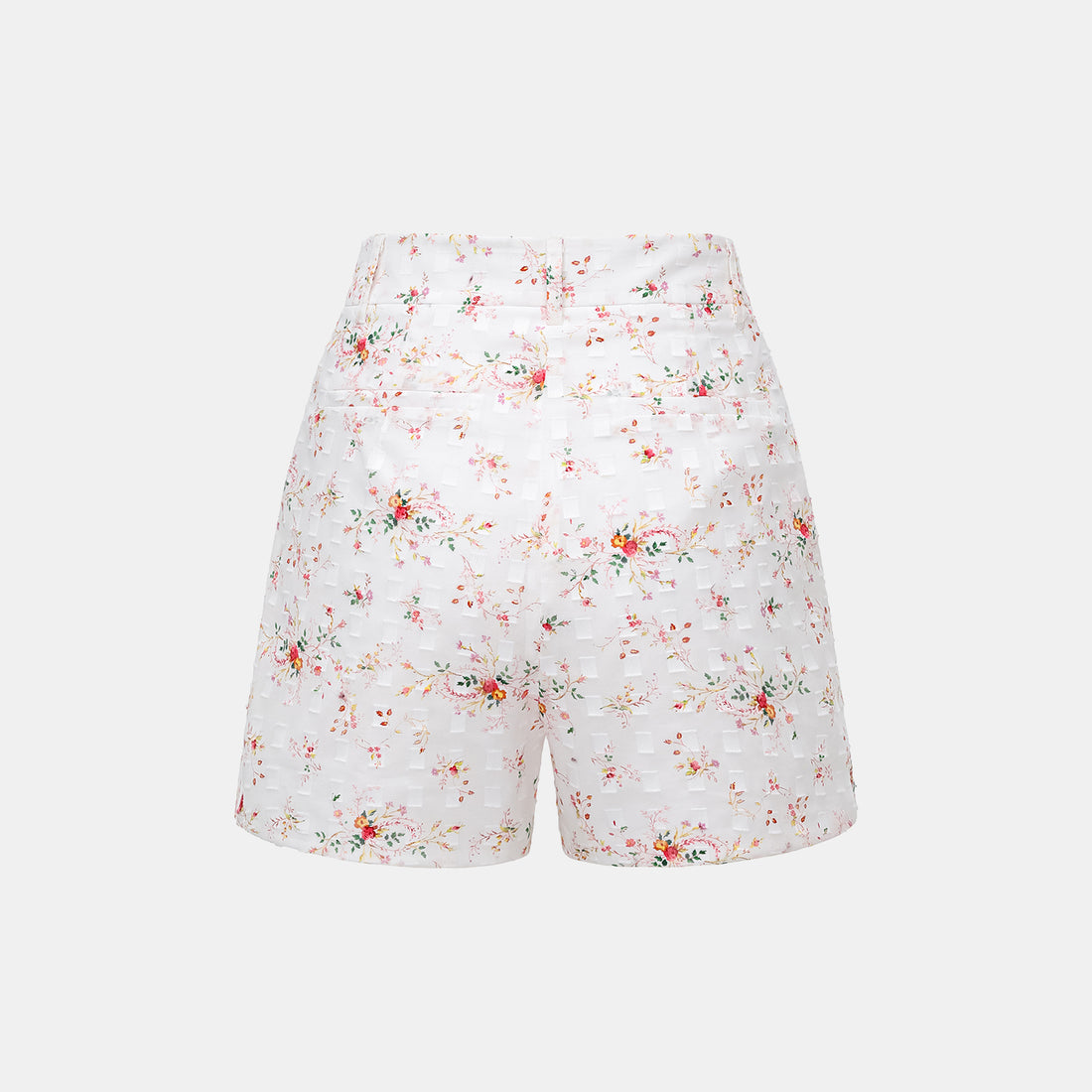 “慵懶俏麗”特殊工藝印花短褲