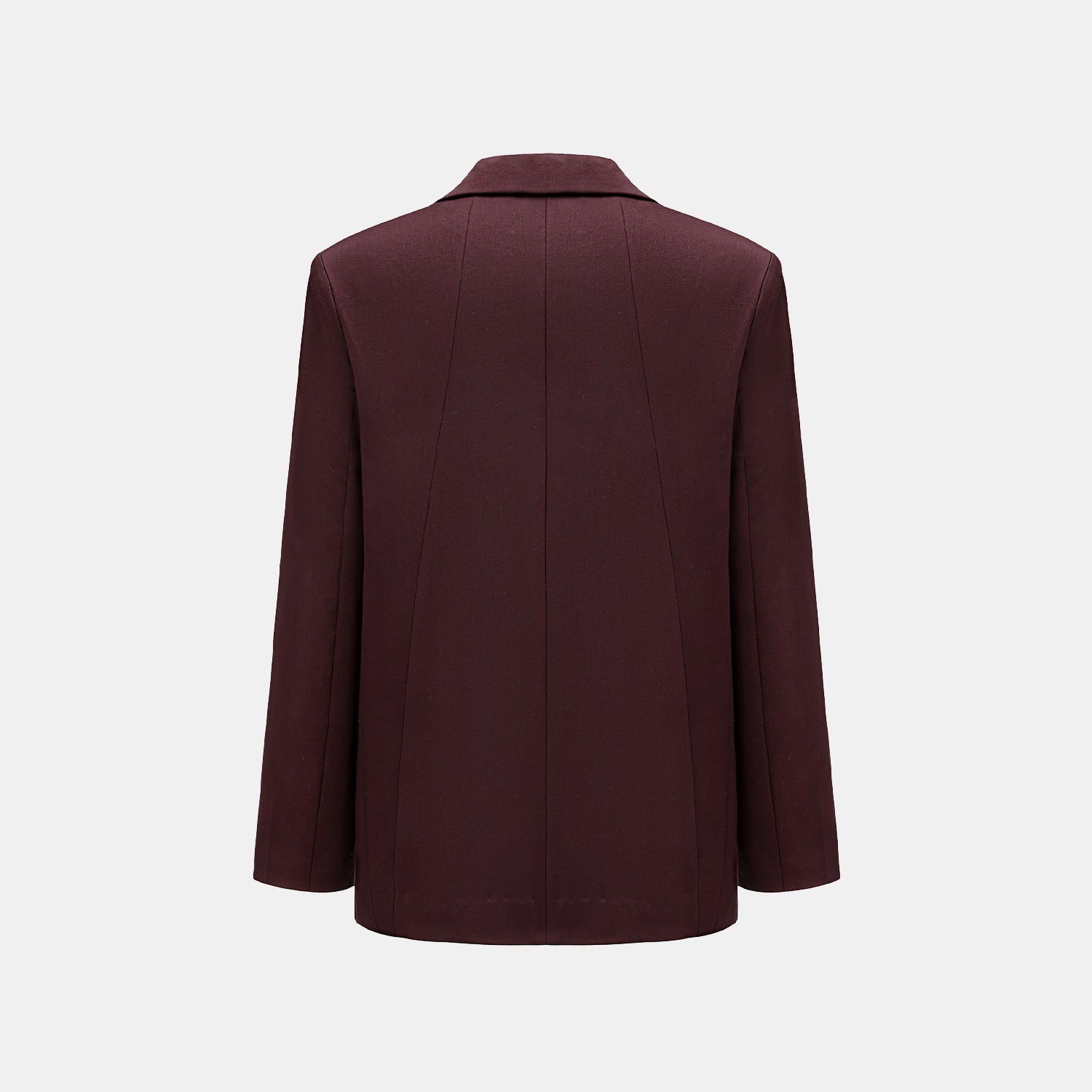“Westminster Weekdays." 義大利頂級羊毛西裝外套—Merlot Burgundy梅洛紅酒
