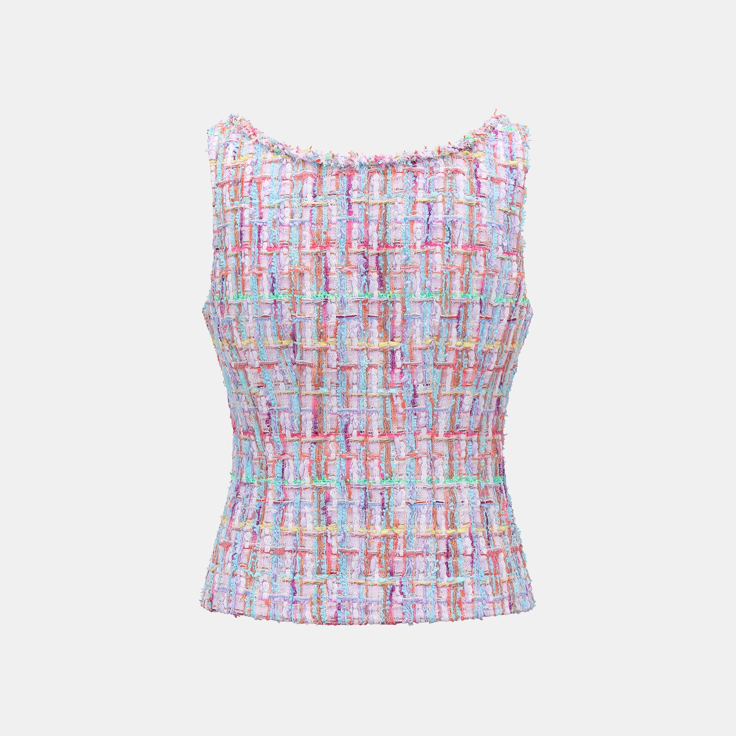 "Chelsea tea time."法國夏日輕薄花呢背心—Prelude in Pastel粉彩奏鳴