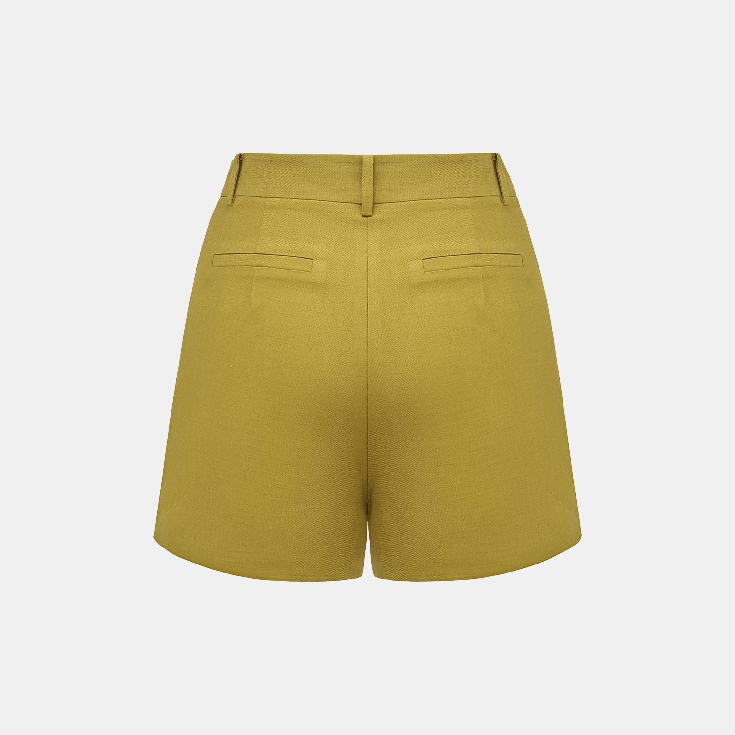 “知性時刻” 特殊絲竹肌理工藝醋酸短褲—暮薑