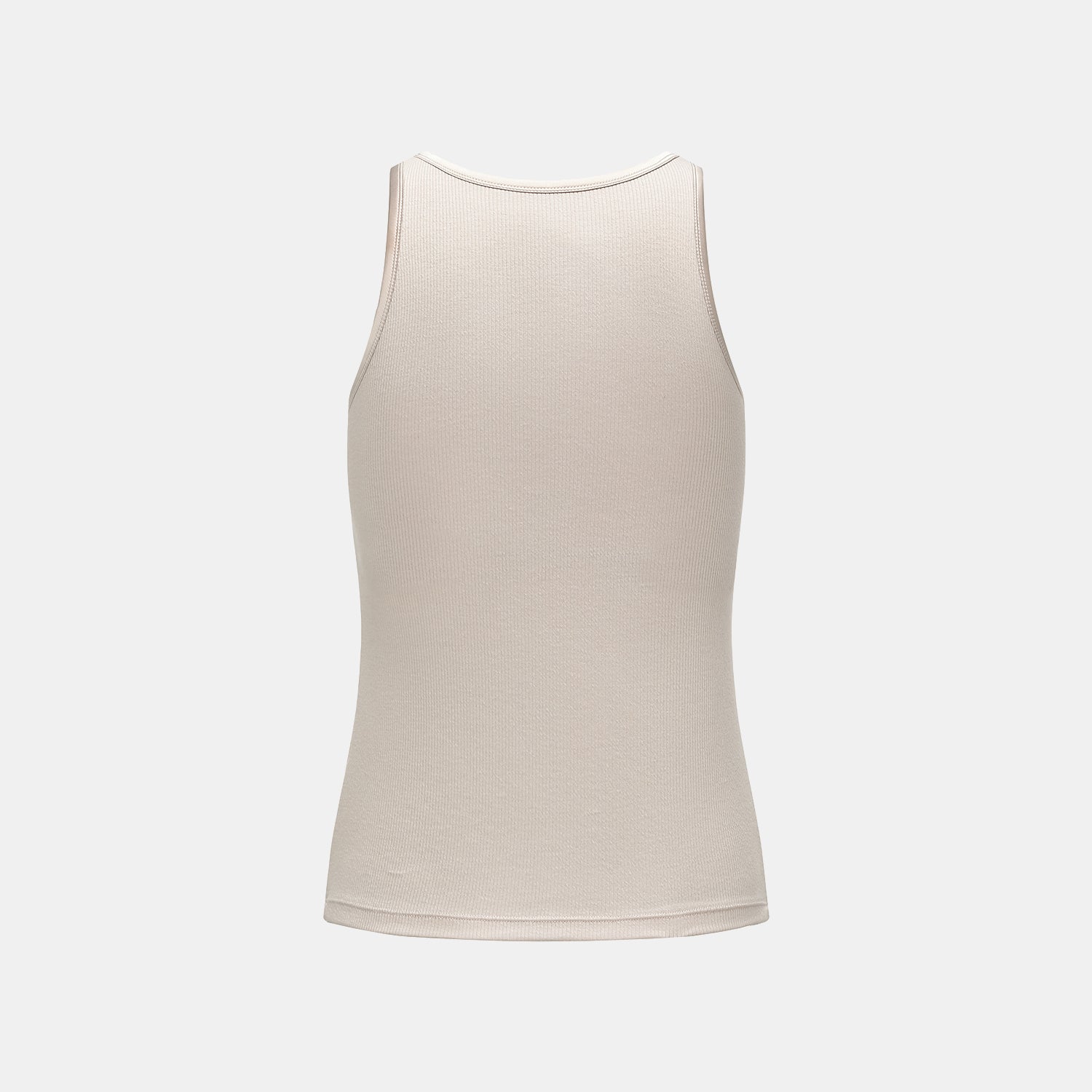 “By Inch." 極緻絲柔裸感緞邊修身Bra Top—柔粉裸