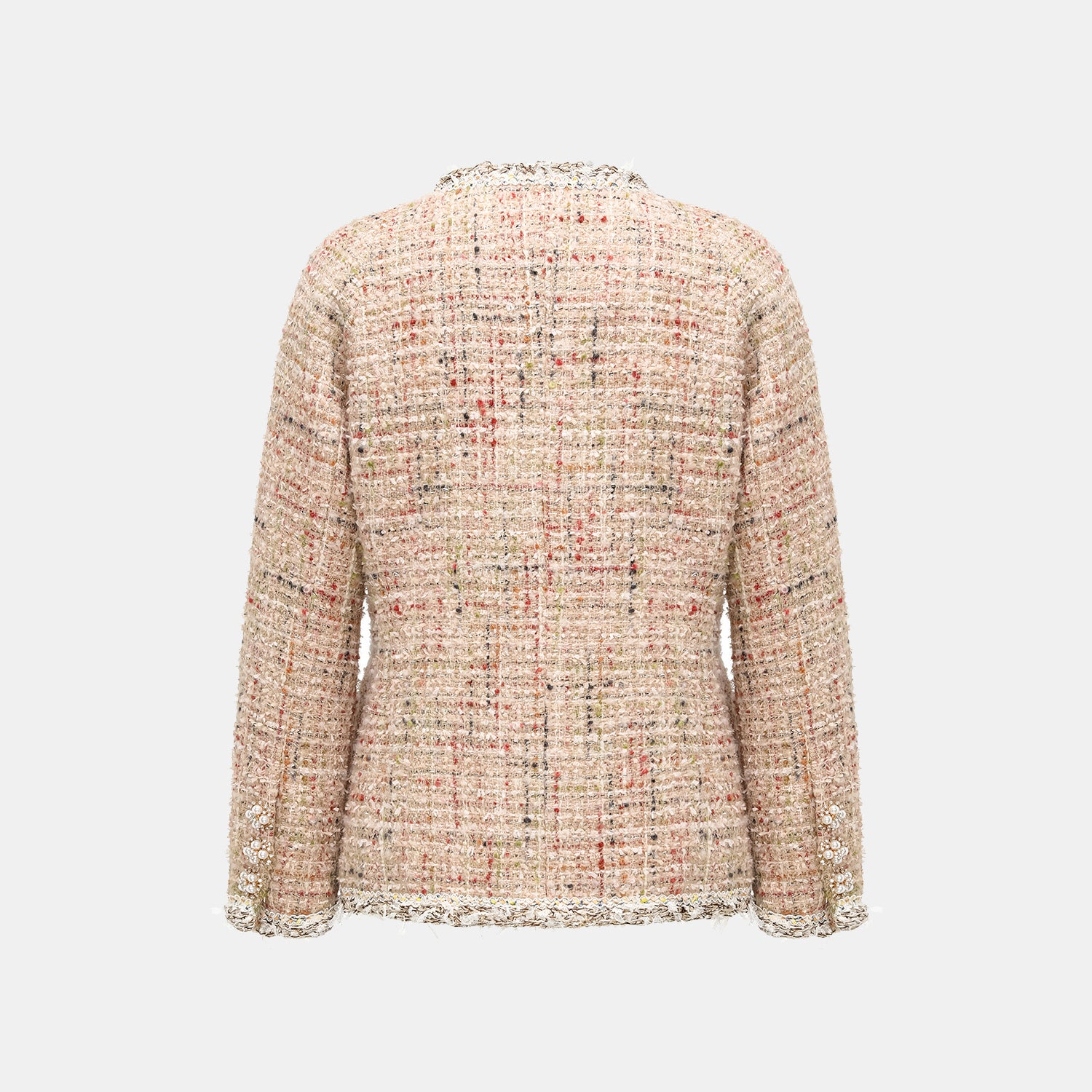 “Chelsea tea time.”  經典No.4花呢外套 —Berry latte