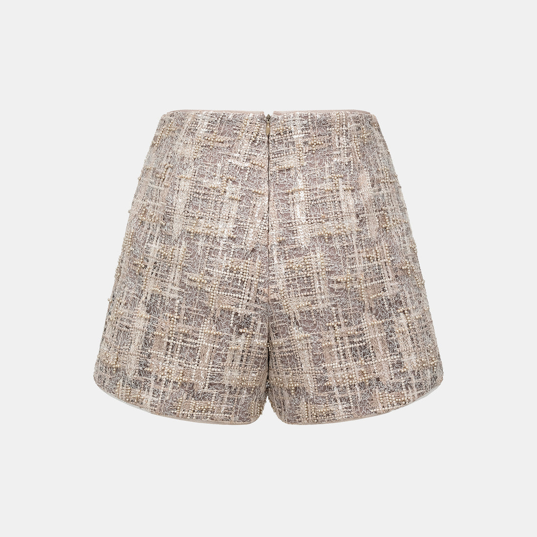 “Brunch at Ritz.” 奢華蕾絲畫藝珠繡短褲—The Gilded Kiss克林姆之吻