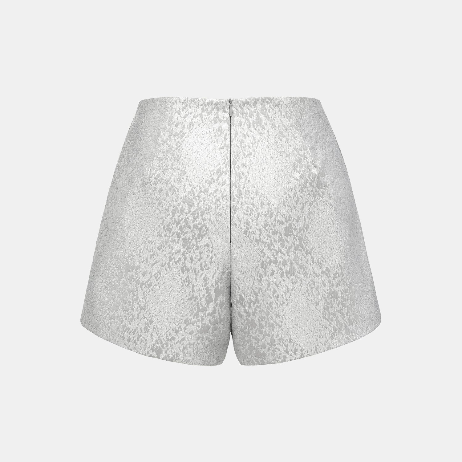 "春意"西班牙提花工藝提花短褲—暮紫雲光