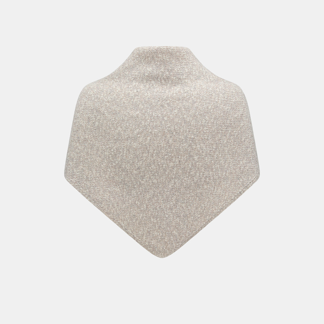 “Winter Diary” 100% Cashmere頂級Slub極細絨柔星點針織披巾—Veil Lilac霧紗紫杏