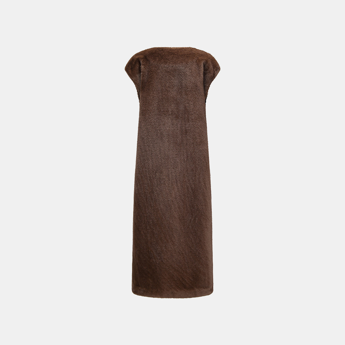 “Imperial Gala” 柔奢霧絨環保皮草長版馬甲背心—Velvet Mink錦貂流華