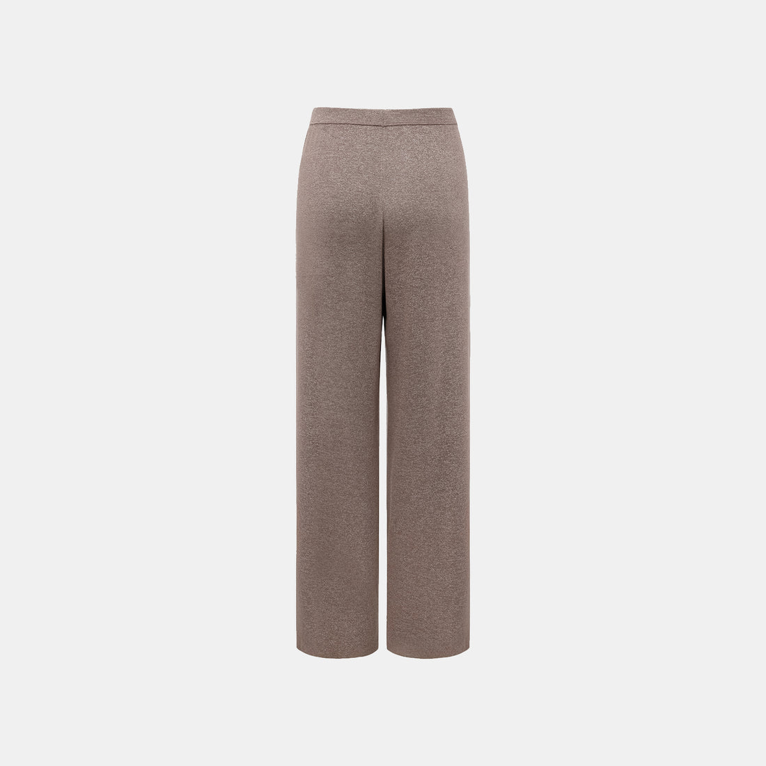 "Summer Diary" Cool Triacetate Cashmere Knit Pants—Dusk
