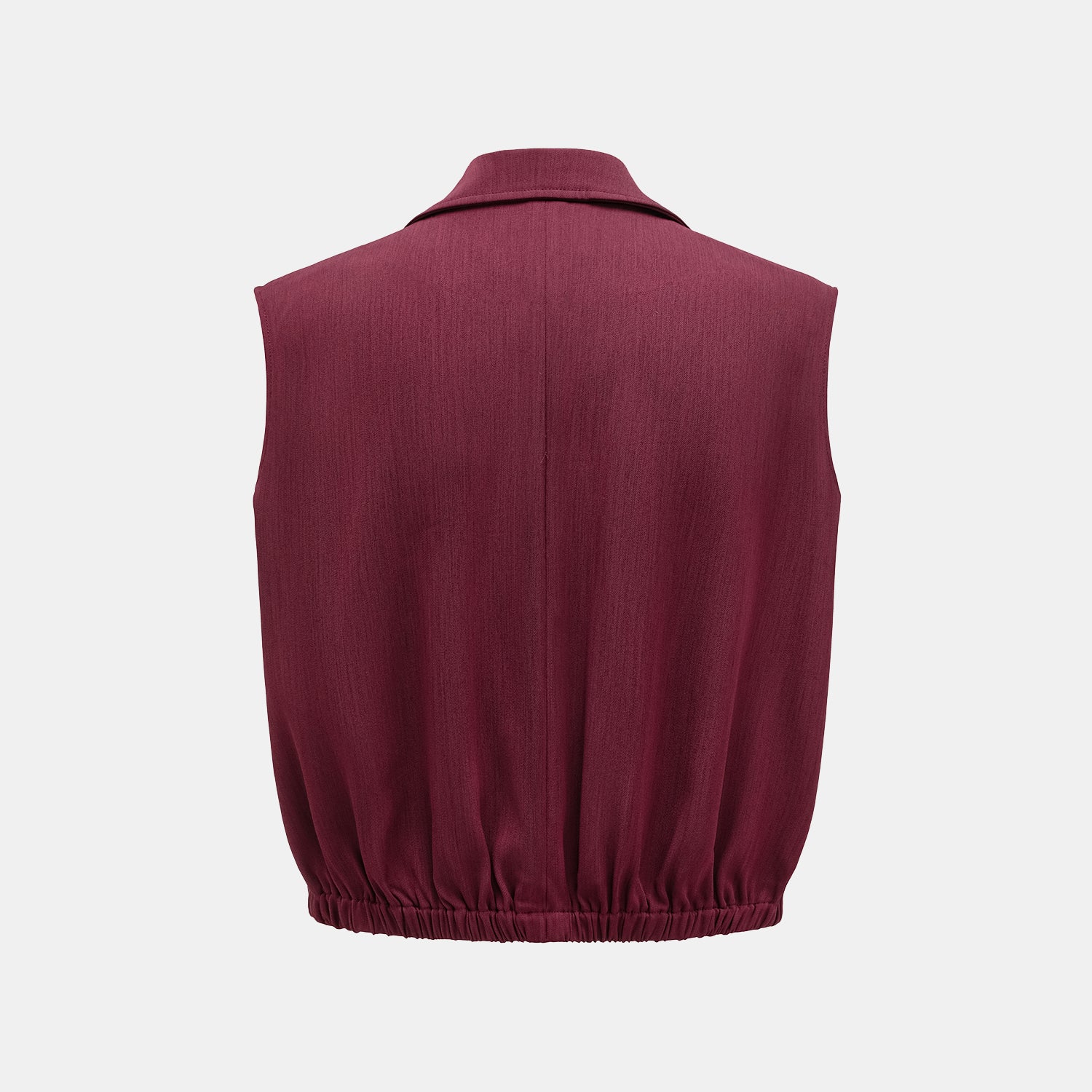 "Westminster weekdays." 義大利輕薄肌理彈性西裝背心—Mulberry Rouge花燃未央