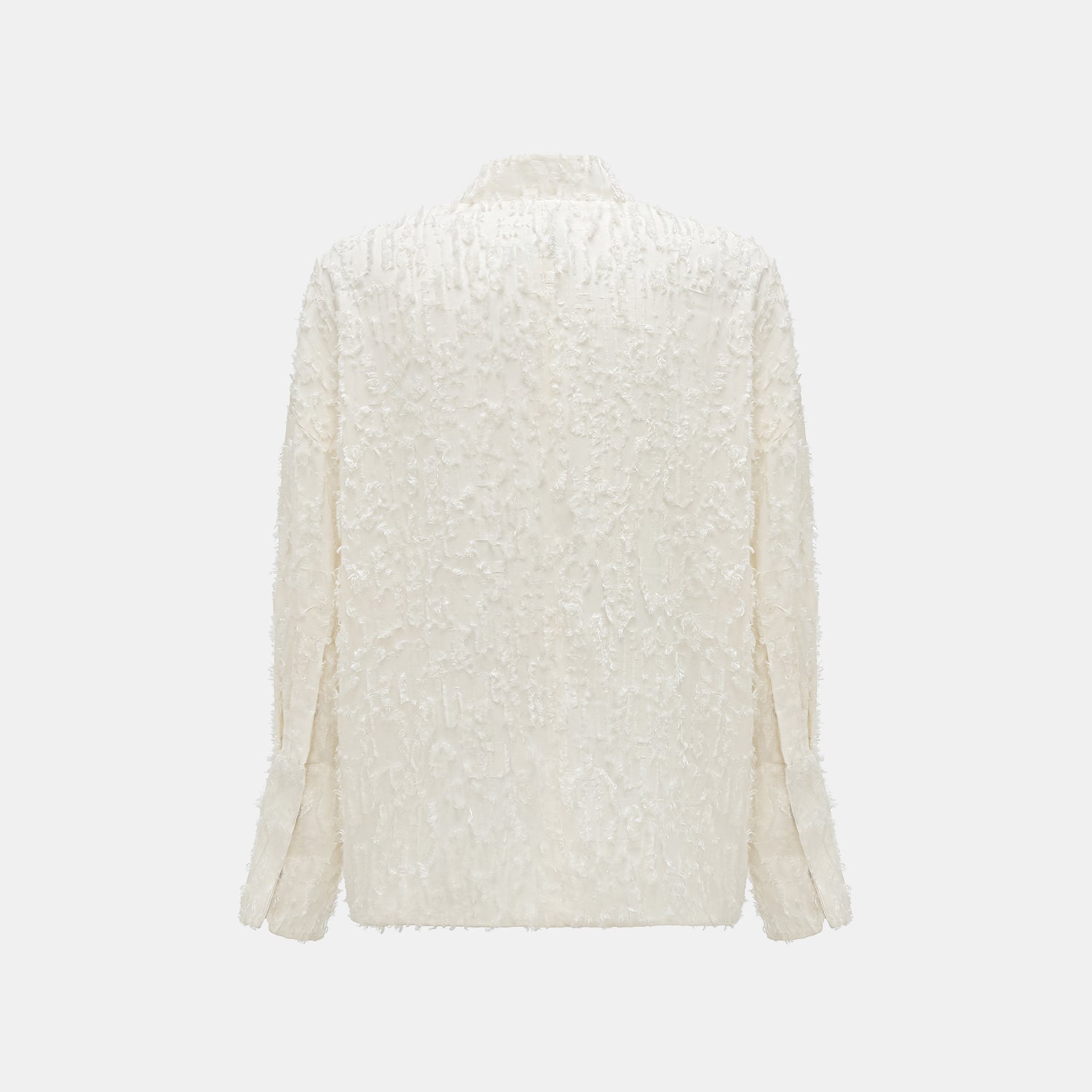 “春意” 燒花工藝超柔新中式輕國風Oversized罩衫