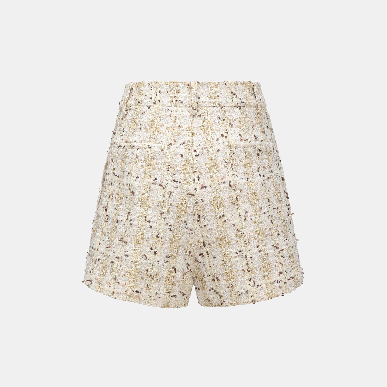 "Chelsea Citywalk." 法國經典絲金織藝花呢短褲—Gilded Lisbon金色里斯本