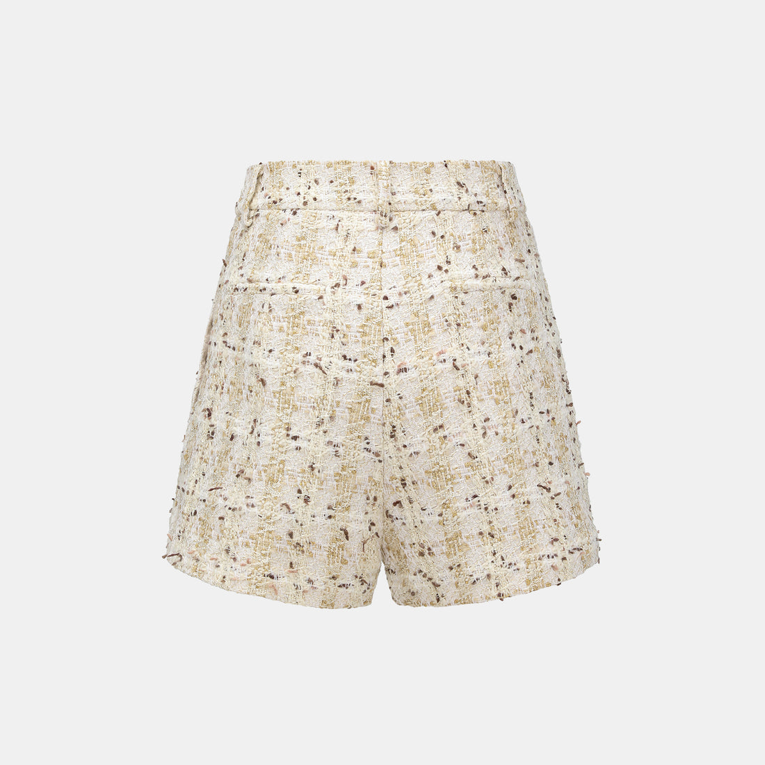 "Chelsea Citywalk." 法國經典絲金織藝花呢短褲—Gilded Lisbon金色里斯本