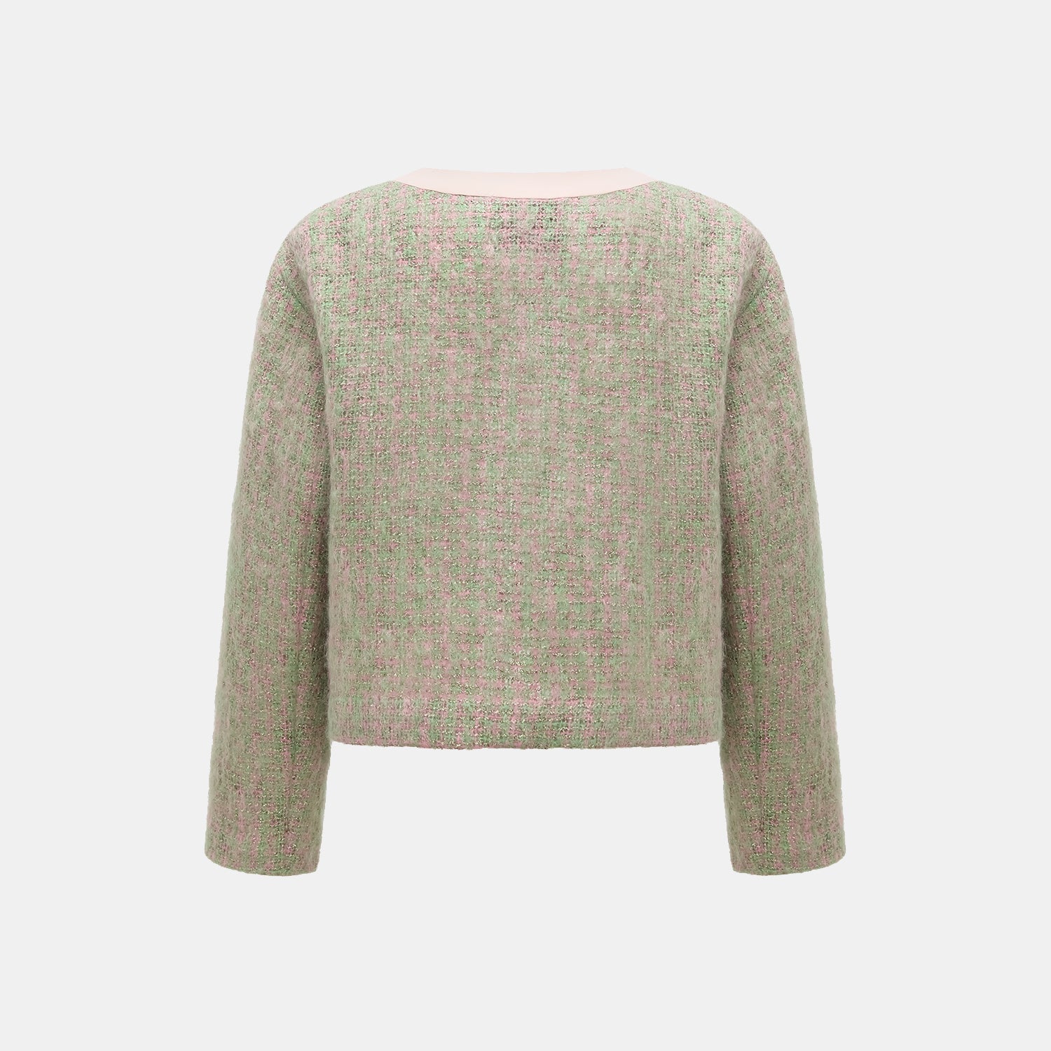 “Breeze boucle" 英國頂級輕薄花呢No.8外套—Easter Garden