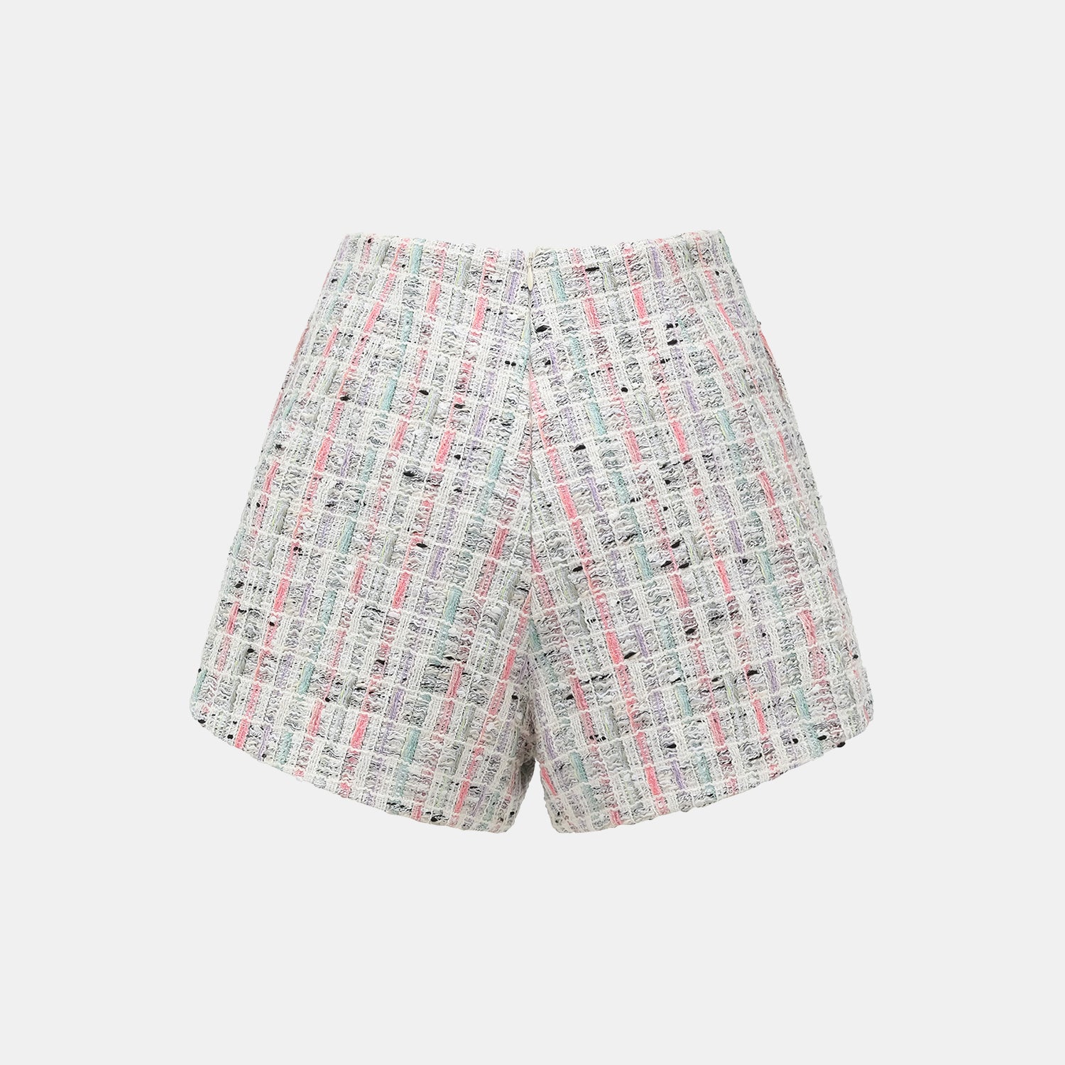 "Arcade of CherJoy Atelier." 法國夏日輕薄花呢短褲