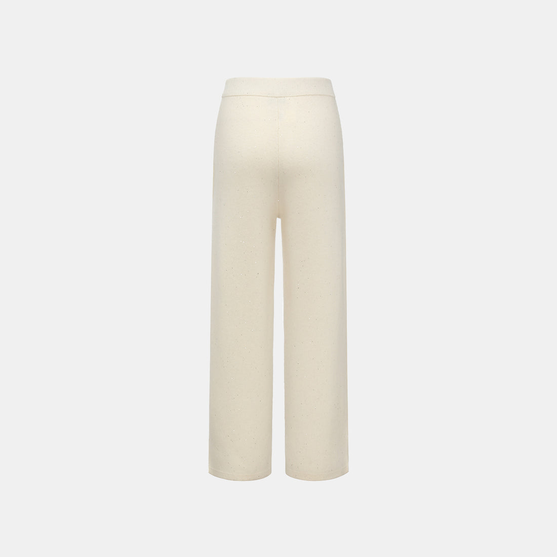 “Autumn Diary” 100% Cashmere極細絨柔星點針織長褲—Velour Moonlight絲絨月光