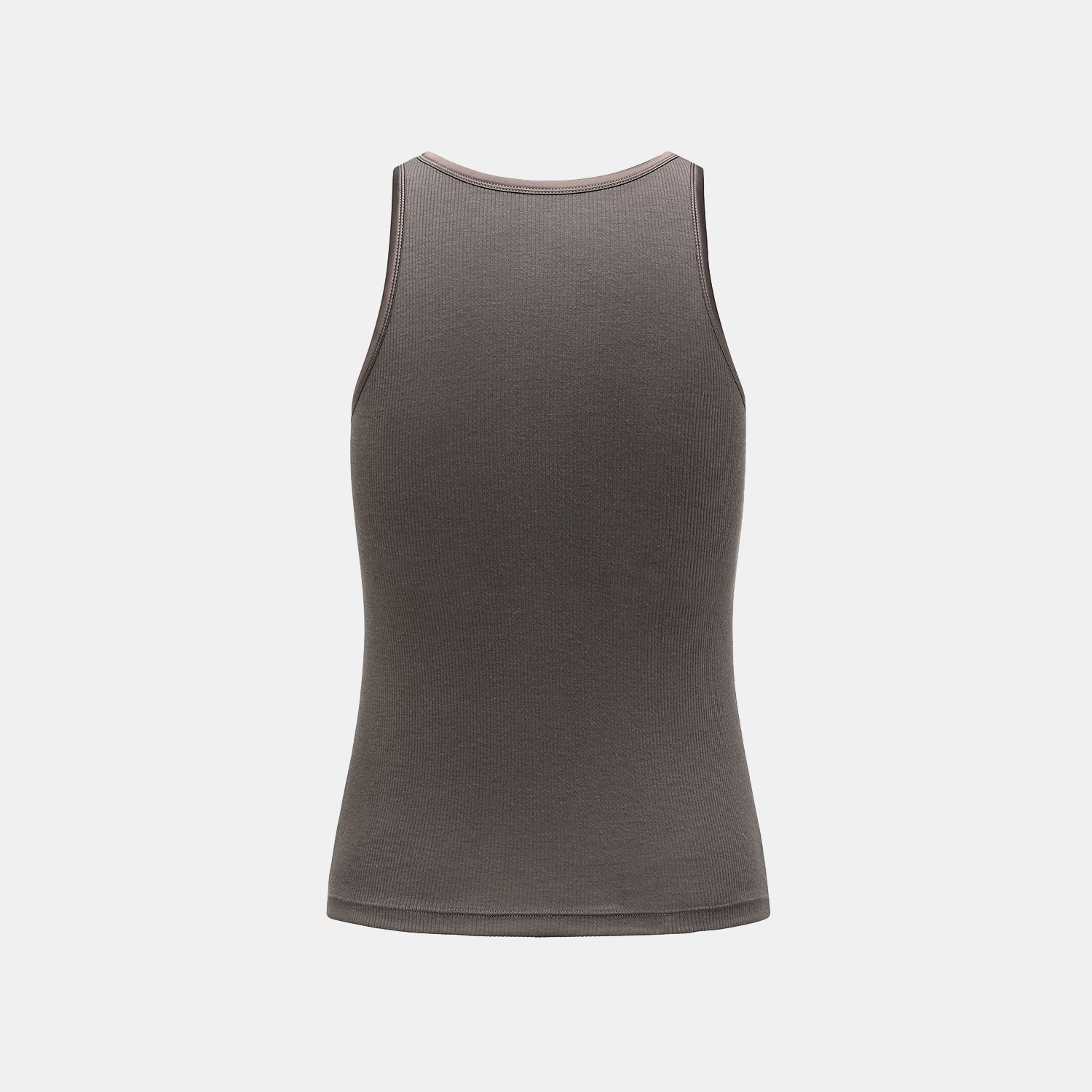 “By Inch." 極緻絲柔裸感緞邊修身Bra Top—鬆弛灰