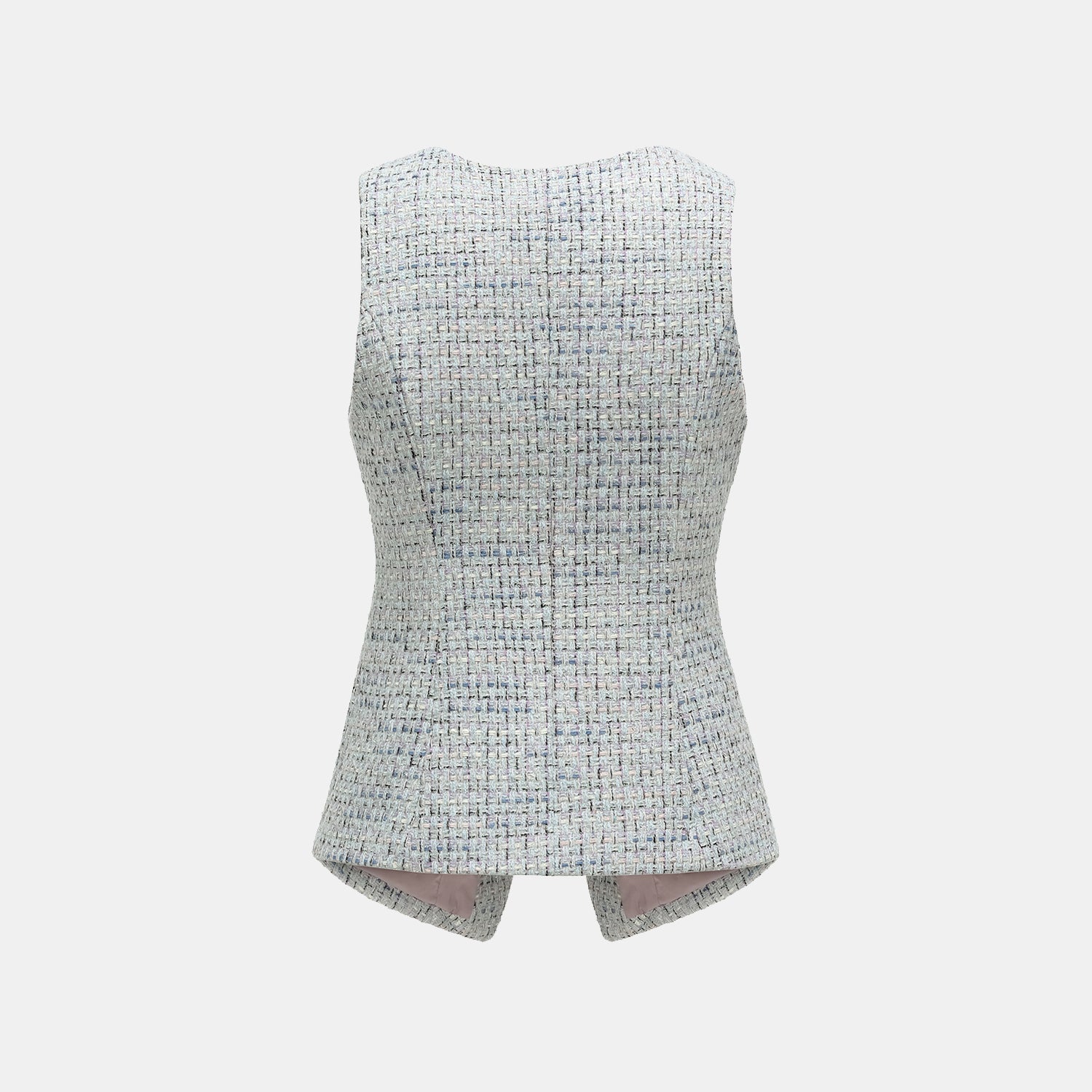 "Chelsea Citywalk."  立體剪裁花呢背心—Mojito