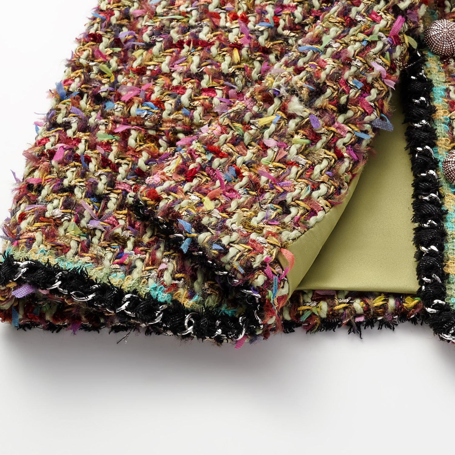 “Chelsea tea time." 中長款花呢外套—綠野仙蹤