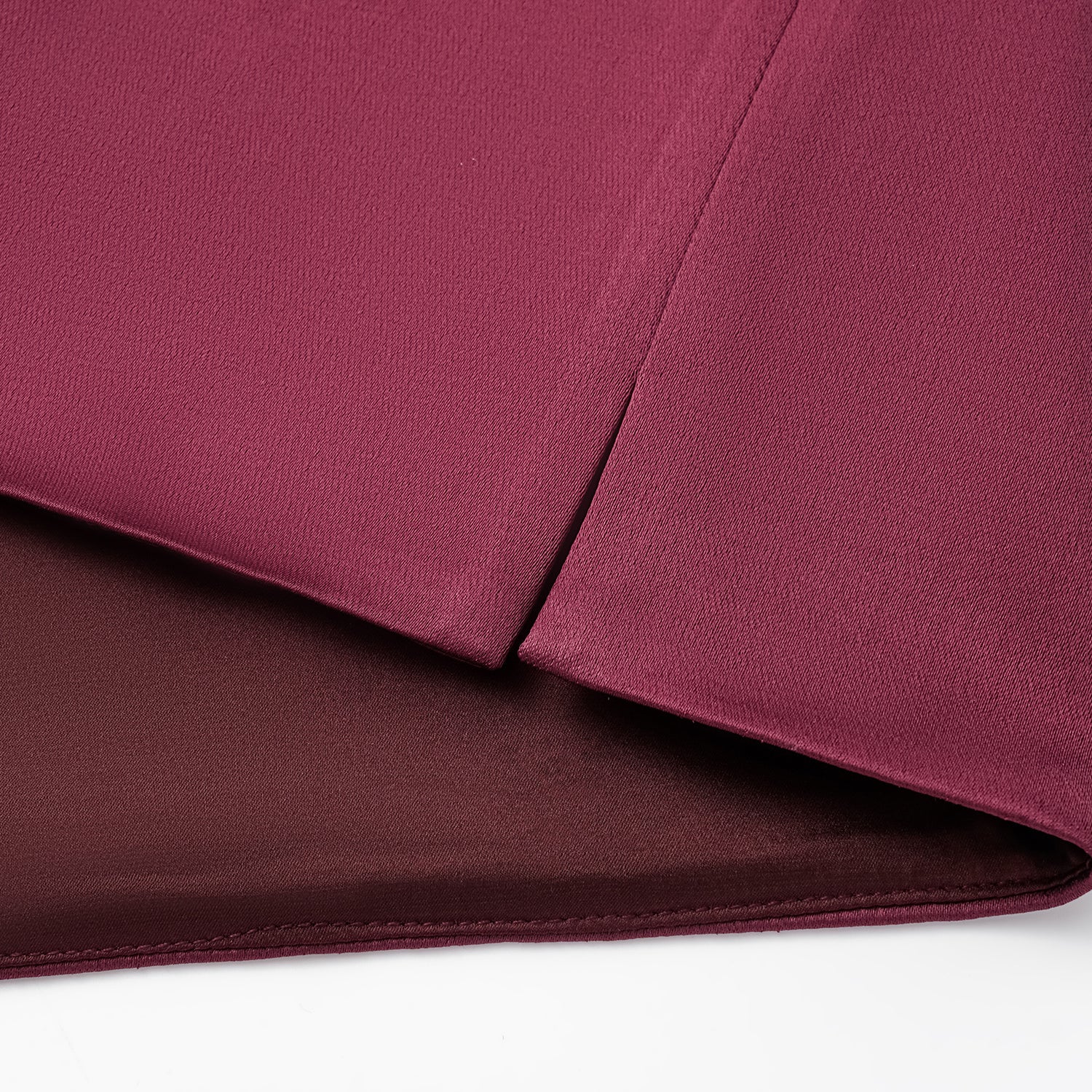 "Easy-go Chic" Heavy Acetate Smock - Velvet Purple 