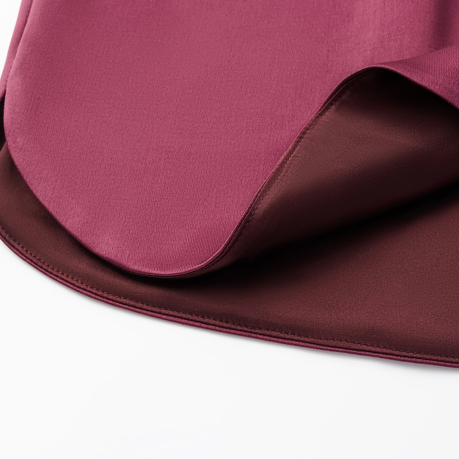 “Easy-go Chic” 重磅醋酸休閒短褲—絲絨紫