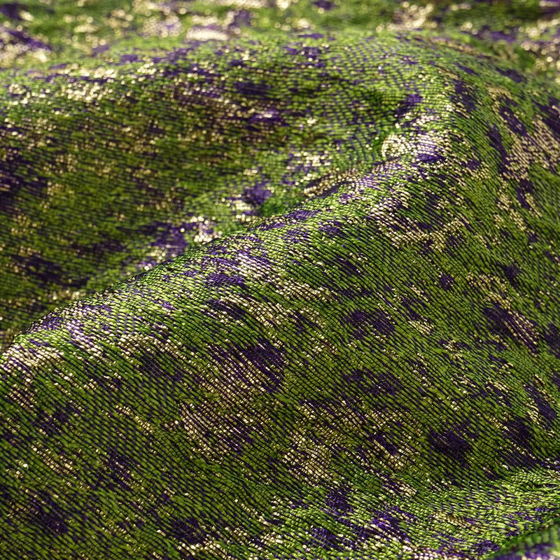 "Imperial Garden Teatime"  義大利立體提花輕國風短褲—珠點翠墨